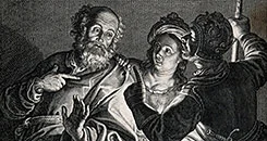 Thumbnail of 'The Denial of Saint Peter' by Andries Pauli I, c. 1620–1639. Warren Camp's 'Peter Masterpieces' photo album.