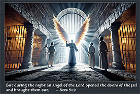 Warren Camp's custom Scripture picture of Acts 5:19