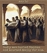 Warren Camp's custom Scripture picture of Acts 8:2