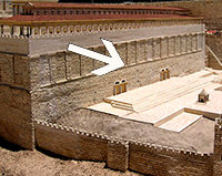The Double Gates of the temple