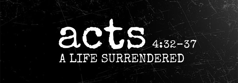 Passage header for Acts 4:32–37