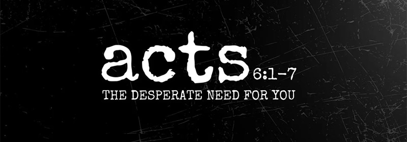 See how Warren Camp accurately characterizes this passage. Passage header for Acts 6:1–7