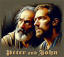 Click to enlarge this image 'Peter and John.'