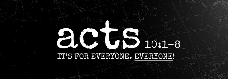 Passage header for Acts 10:1–8