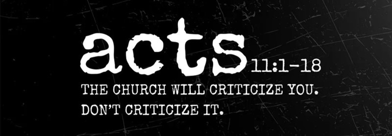 Passage header for Acts 11:1–18