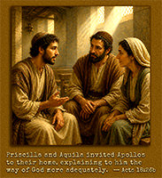 Picture of Acts 18:26b in action