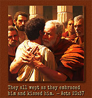 Click to enlarge this picture of Acts 20:37 in action. Picture of Acts 20:37 in action