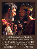 Picture of Acts 26:23 in action