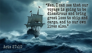 Warren Camp's custom Scripture picture of Acts 27:10
