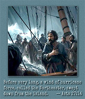 Picture of Acts 27:14 in action