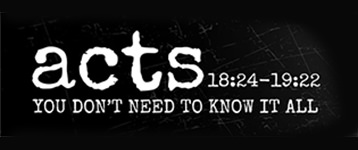 Passage header for Acts 18:19–19:22