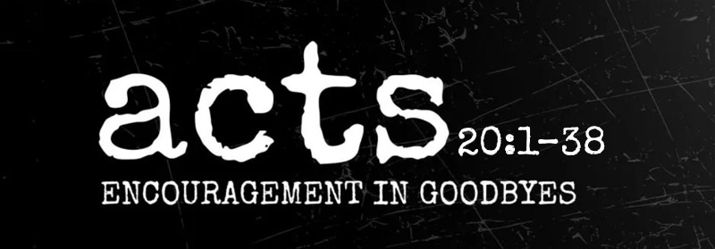 Passage header for Acts 20:1–38