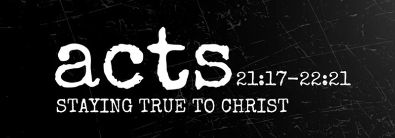 Passage header for Acts 21:17–22:21