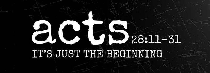 Passage header for Acts 28:11–31
