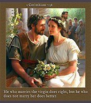Enlarge Warren's enlarged custom Scripture picture of 1 Corinthians 7:38. See the enlargement of Warren's custom Scripture picture of 1 Corinthians 7:38.
