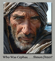 See the enlargement of Warren's custom Scripture picture of 'Cephas'...Simon Peter