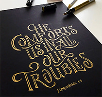 Click to enlarge Warren's custom Scripture picture of 2 Corinthians 1:4 Enlargement of Warren's custom Scripture picture of 2 Corinthians 1:4.