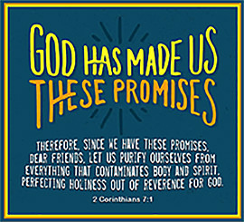 Enlargement of Warren's Scripture picture of 2 Corinthians 7:1.