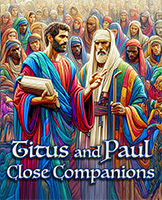 See the enlargement of Warren's custom Scripture picture of 2 Corinthians 12:18.