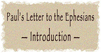 Banner image of Paul's epistle to the Ephesians