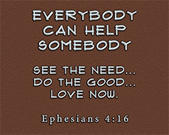Warren's Scripture picture of Ephesians 4:16 Warren's Scripture picture of Ephesians 4:16