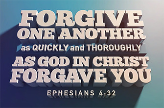Warren Camp's custom Scripture picture of Ephesians 4:32 NIV