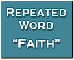Image of repeated word 'faith'