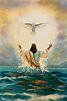 Warren Camp's Scripture Picture of Jesus' Baptism