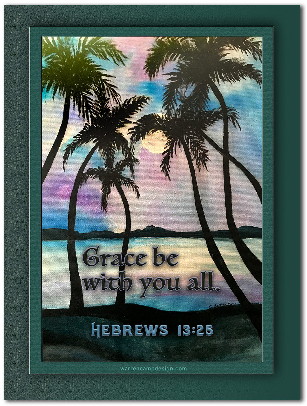 Scripture picture of Hebrews 13:25, highlighting the closing grace-filled benediction of 'Hebrews.'