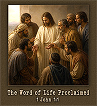 Click to enlarge this picture of 'The Word of Life Proclaimed.' An AI picture of 'The Word of Life Proclaimed'