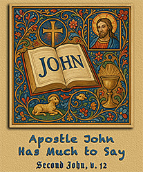 Click to enlarge Warren Camp's styled image of 'John Has More to Say.' Warren Camp's styled image of 'John Has More to Say'