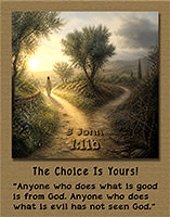 Warren Camp's styled image of ''3 John v. 11b'