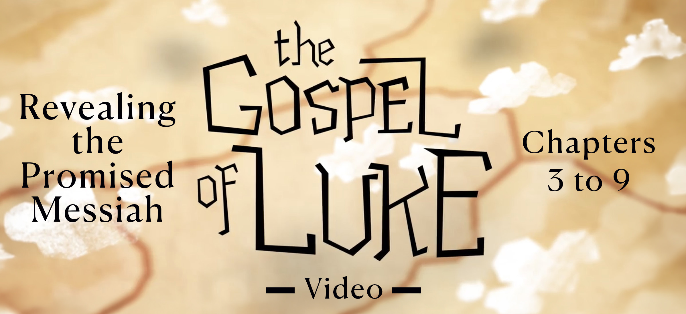 BibleProject's superb video of chapters 3 through 9 of Luke's gospel