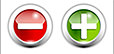 Graphic of positive and negative icons Graphic of positive and negative icons
