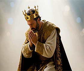 King David's immediate repentance