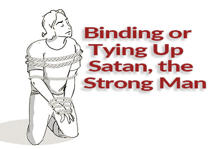 The Strong Man Parable coloring page image