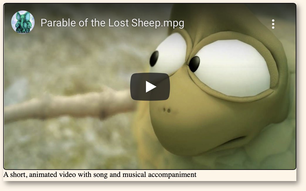 Parable Summary Lost Sheep Coin Son Warren Camp