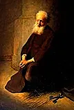 Thumbnail of Saint Peter painted by Rembrandt