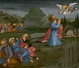 'The Agony in the Garden' painting by Benvenuto di Giovanni