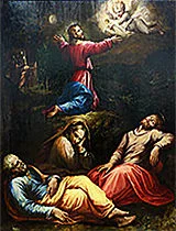 'The Garden of Gethsemane' painting by Georgio Vasari