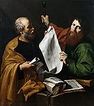 'Saint Peter and Saint Paul' painting by Jusepe de Ribera