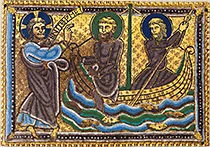'Calling the Apostles Peter and Andrew' copper artwork by an unknown artist