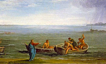 'The Calling of Saint Peter and Saint Andrew' painting by Pietro da Cortona