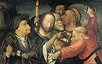 Thumbnail of 'The Arrest of Christ' by Jheronimus Bosch, 1530–1550. Warren Camp's 'Peter Masterpieces' photo album.