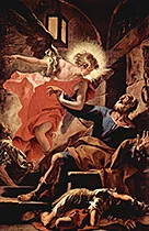 'The Release of Apostle Peter' painting by Sebastiano Ricci