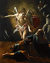 'Liberation of Saint Peter' painting by Giovanni Lanfranco