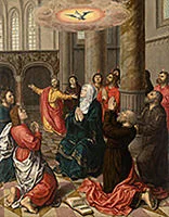 Anonymous 'Pentecost' painting