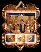 'Pentecost' painting by Taddeo Gaddi