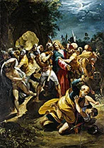 'Christ, Taken Prisoner' painting by Giuseppe Cesari