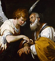 'Release of Saint Peter' painting by Bernardo Strozzi